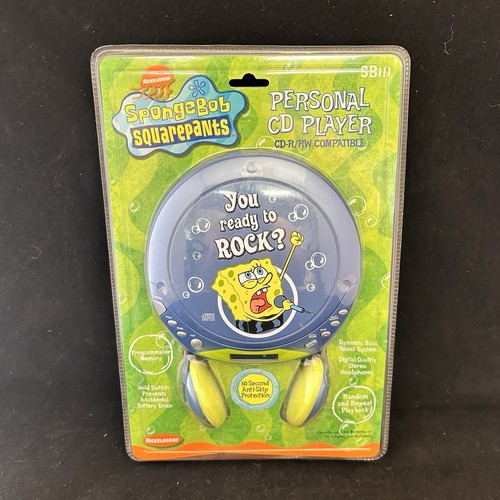 Lettore vintage spongebob - cd,
