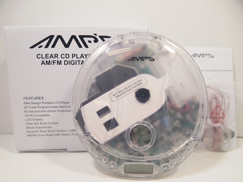 Amp clear lettore cd - amp'd,